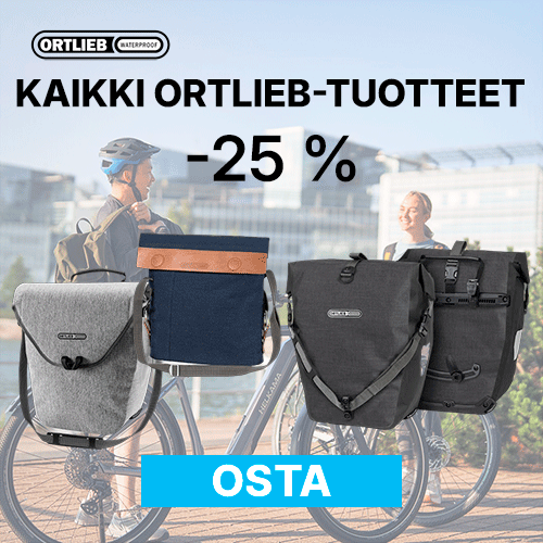 Kaikki Ortlieb-tuottteet -25 %