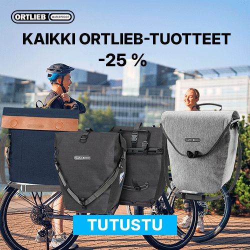 Kaikki Ortlieb-tuottteet -25 %