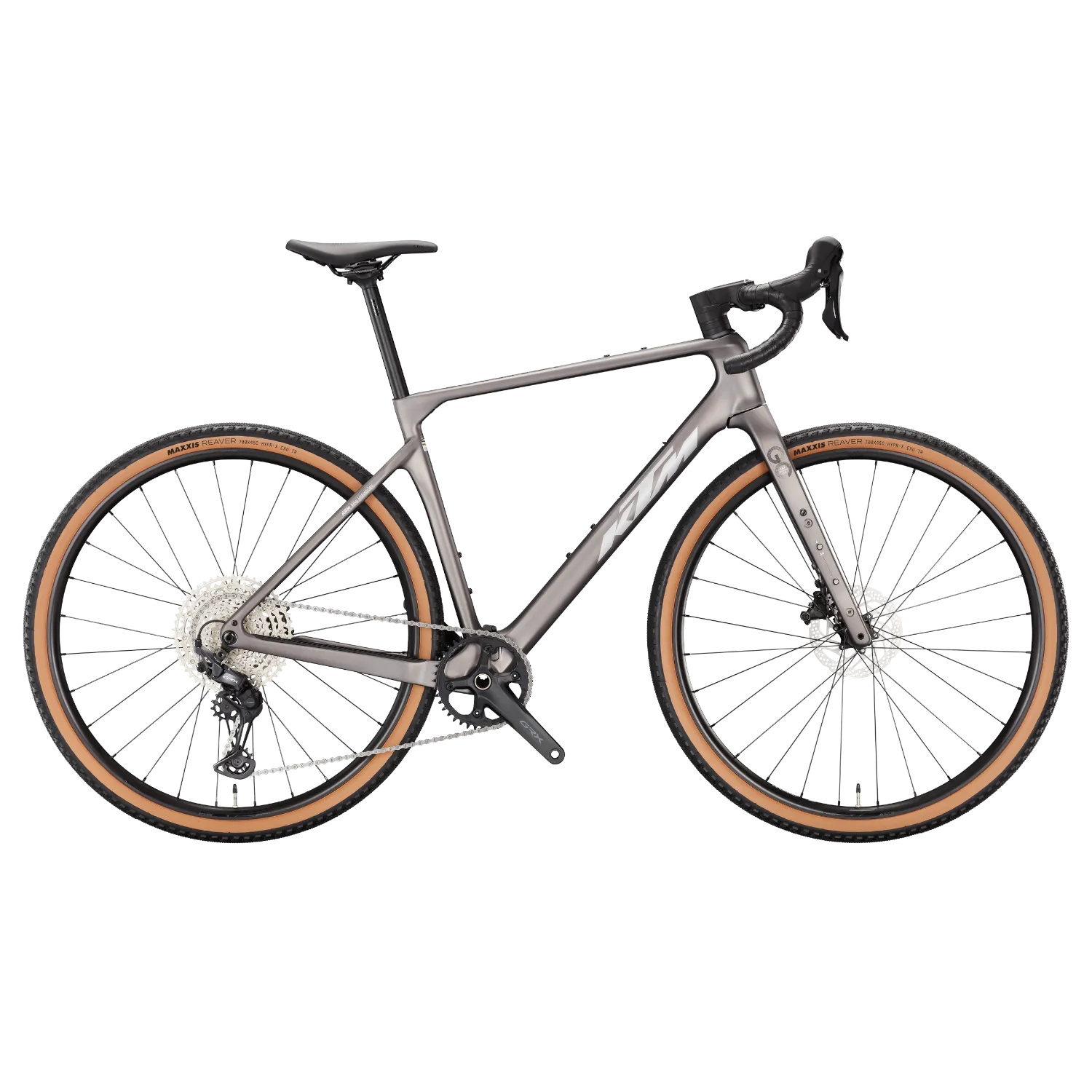 KTM GRAVELATOR PRO MOON ROCK MATT (SILVER GLOSSY)