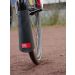 FAHRER Mudguard Latz Urban Mud flap model Urban, made of recycled advertisement banner or truck tarpaulin. Made in Berlin. Length: 21