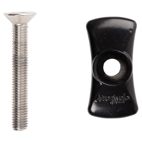 ATRAN VELO Carrier accessory Top Clamp Black + M10x70 stainless screw  
