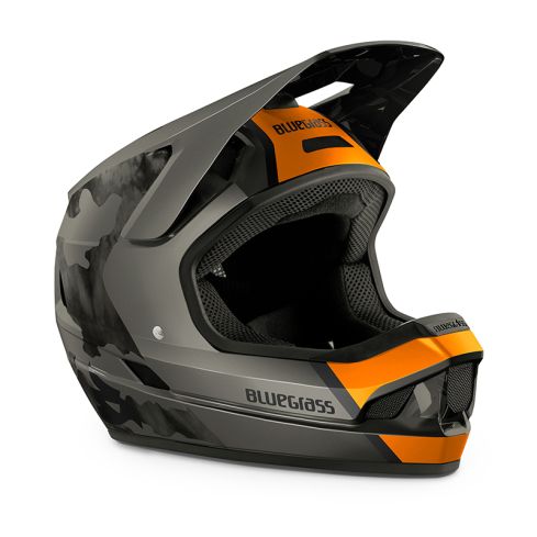 BLUEGRASS Helmet Legit Orange Camo/Matt XL (60-62 cm)  