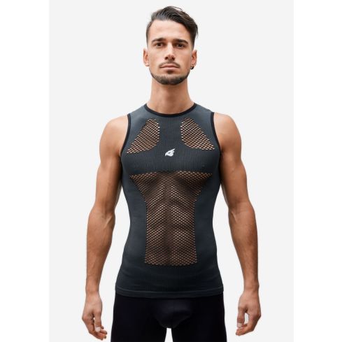 BLUEGRASS Seamless Lite D3O Upper body and back S/M Black  