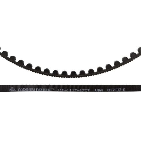 GATES CDX Carbon Drive Belt 111T  Black/black Pitch: 11 mm, Width: 12 mm, '1/1 