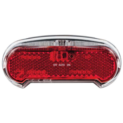 AXA Rear light Riff Battery Auto Black   