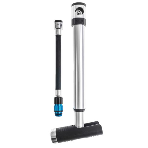 CRANKBROTHERS Mini pump Klic HP 8,3 bar/120 psi Silver  