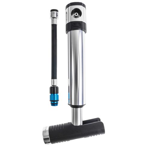 CRANKBROTHERS Mini pump Klic HV 7,6 bar/110 psi Silver  