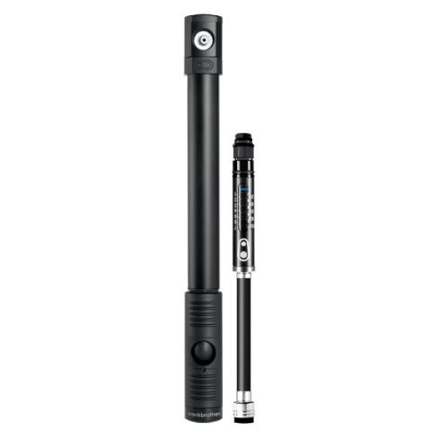 CRANKBROTHERS Mini pump Klic HP Gauge 8,3 bar/120 psi Midnight black edition  