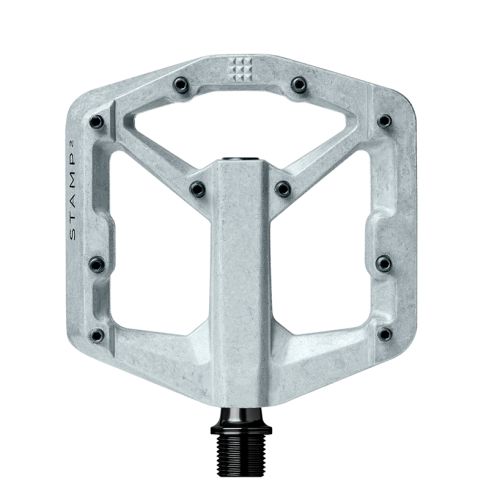 CRANKBROTHERS Pedal Stamp 2 Small Raw silver  