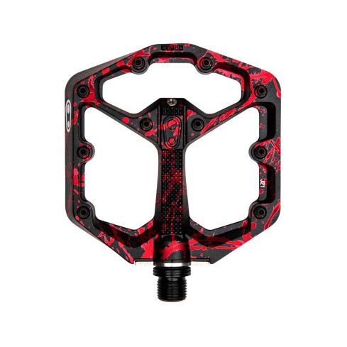 CRANKBROTHERS Pedal Stamp 7 Small Red splatter