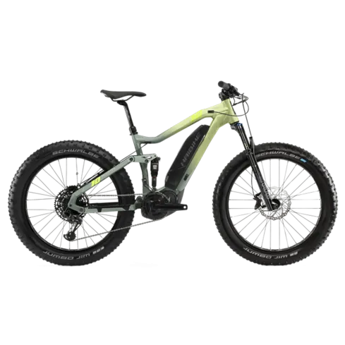 Haibike FullFatSix 10 - käytetty sähköpyörä 175-190cm kuskille