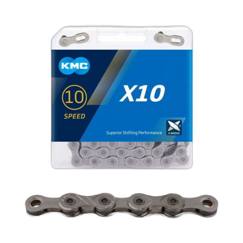 KMC X10 ketju, pakattu