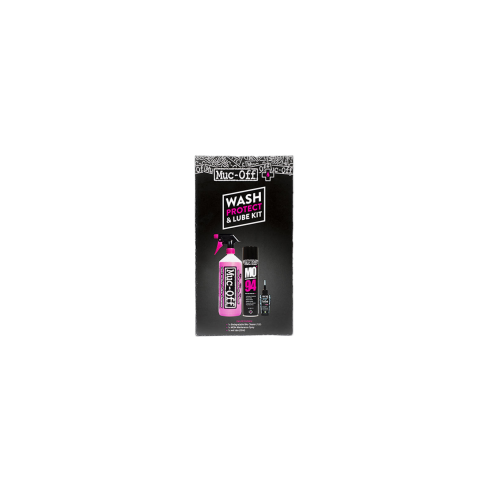 MUC-OFF Wash, Protect and Wet Lube Kit -kitti