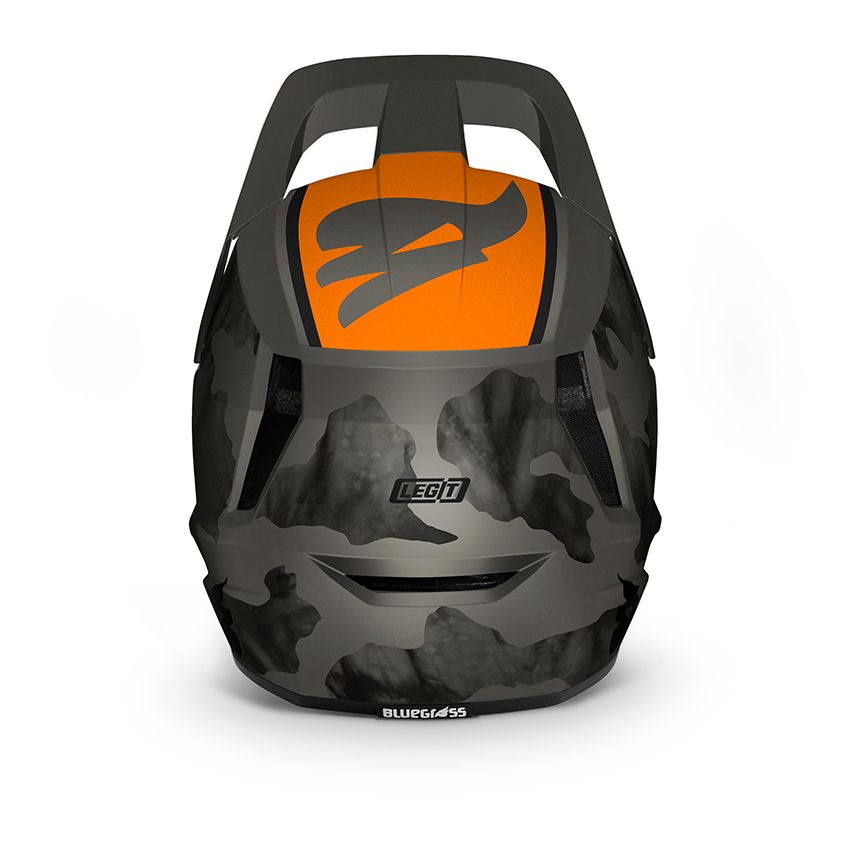 BLUEGRASS Helmet Legit Orange Camo/Matt XL (60-62 cm)  