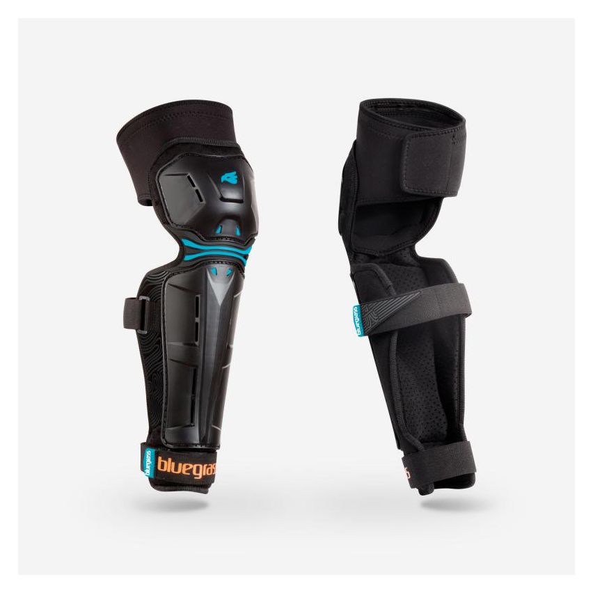 BLUEGRASS Big Horn Knee Knee guard Large (52 cm) Black  