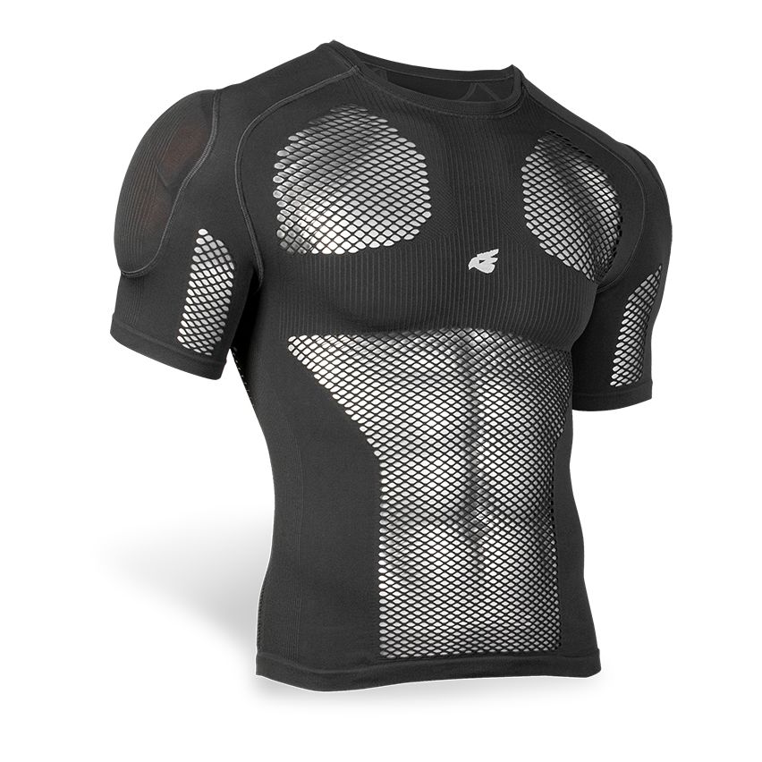 BLUEGRASS Seamless B&S D3O Upper body and back L/XL Black  