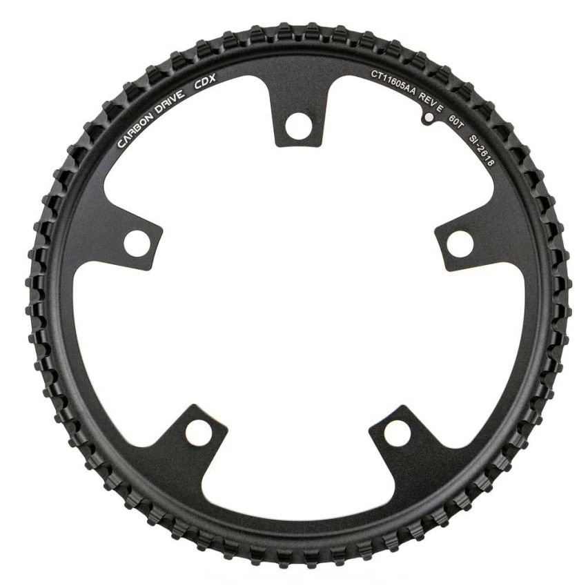 GATES Chainring 130 mm Singlespeed 60T 5 holes  