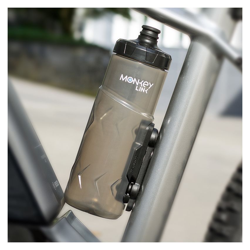 SKS Water bottle Monkey Bottle 600 ml Transparent  