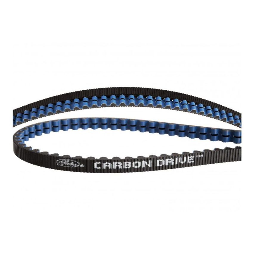 GATES CDX Carbon Drive Belt 108T  Black/blue Pitch: 11 mm, Width: 12 mm, '1/1 
