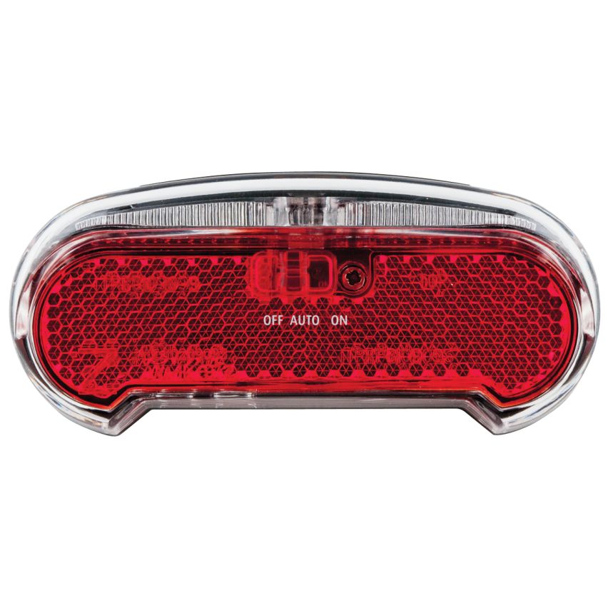 AXA Rear light Riff Battery Auto Black   
