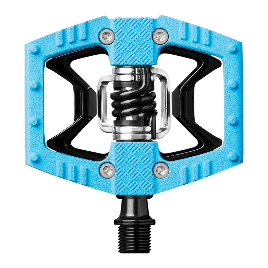 CRANKBROTHERS Pedal Double Shot 2 Blue/Black/Silver  