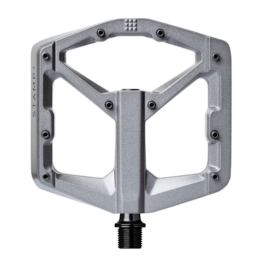 CRANKBROTHERS Pedal Stamp 3 Large Magnesium Grey  