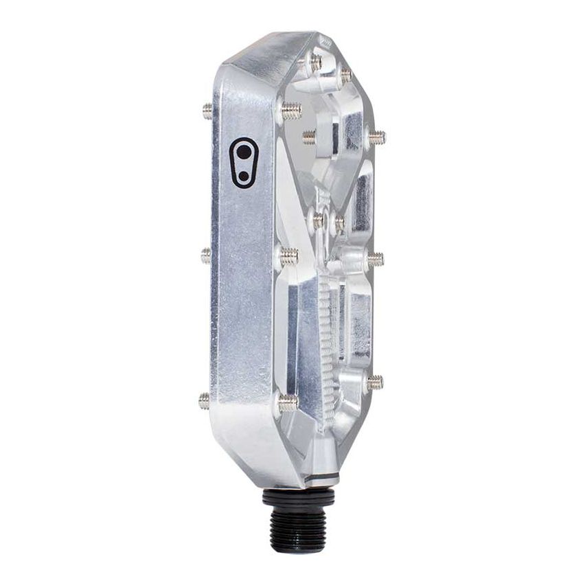 CRANKBROTHERS Pedal Stamp 7 Large High Polish Silver  