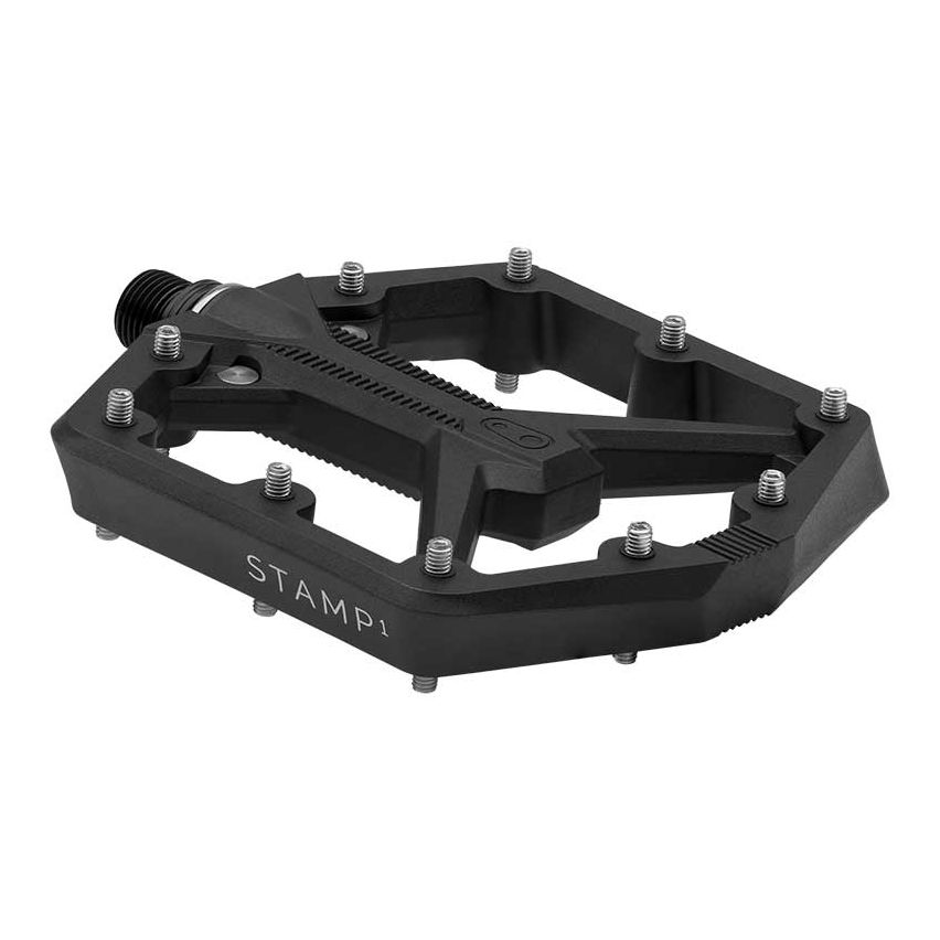 CRANKBROTHERS Pedal Stamp 1 Suuri, Musta