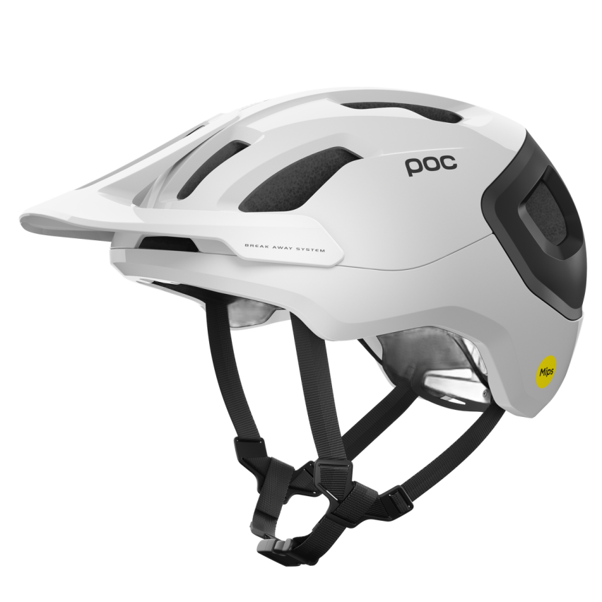 POC Axion Race MIPS Valkoinen/Musta Pyöräilykypärä