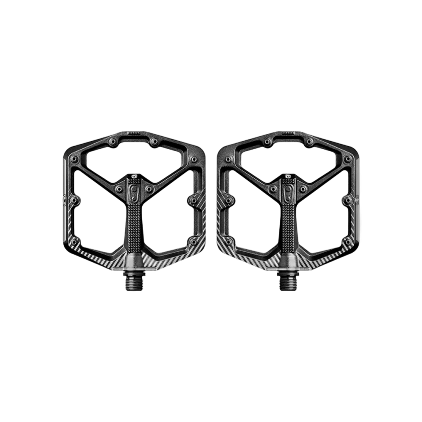 CRANKBROTHERS Pedal Stamp 7 Large Danny Macaskill Edition, musta