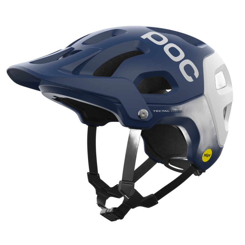 POC Tectal Race MIPS Sininen/Valkoinen Pyöräilykypärä
