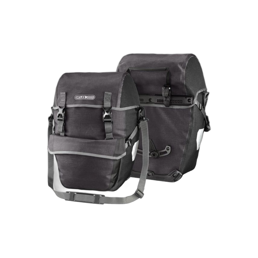 Ortlieb Bike-Packer Plus Musta Sivulaukku, Pari
