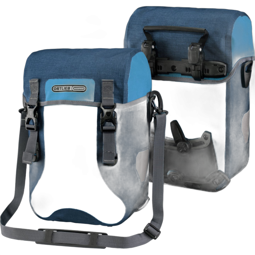 Ortlieb Sport-Packer Plus, Sininen Sivulaukku