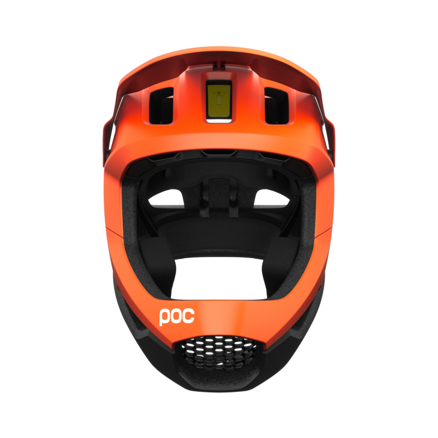 Poc Otocon Race Mips Full-Face Kypärä, AVIP Oranssi/Musta