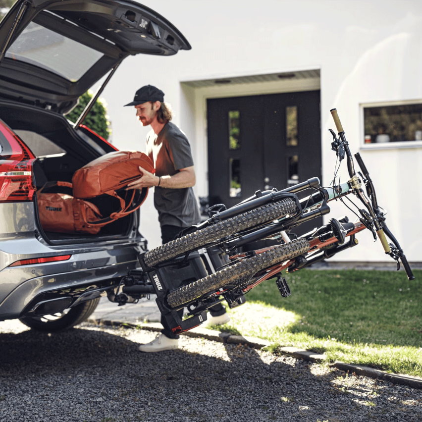 Thule EasyFold XT 2B Polkupyörän kuljetusteline, 13 pin, 2:lle pyörälle, peräkoukkukiinnitys