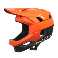 Poc Otocon Race Mips Full-Face Kypärä, AVIP Oranssi/Musta