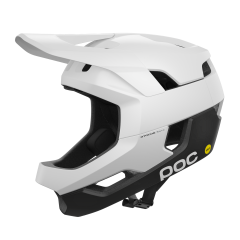 Poc Otocon Race Mips Full-Face Kypärä, Valkoinen/Musta