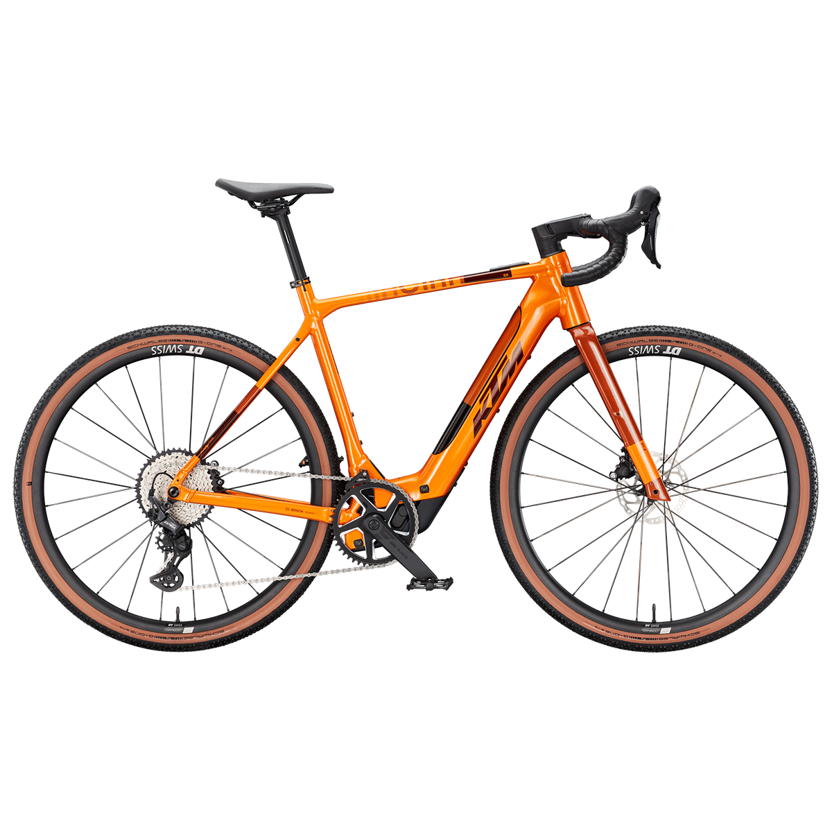 KTM Macina Gravelator SX10-S-Fresh orange Sähkögravelpyörä