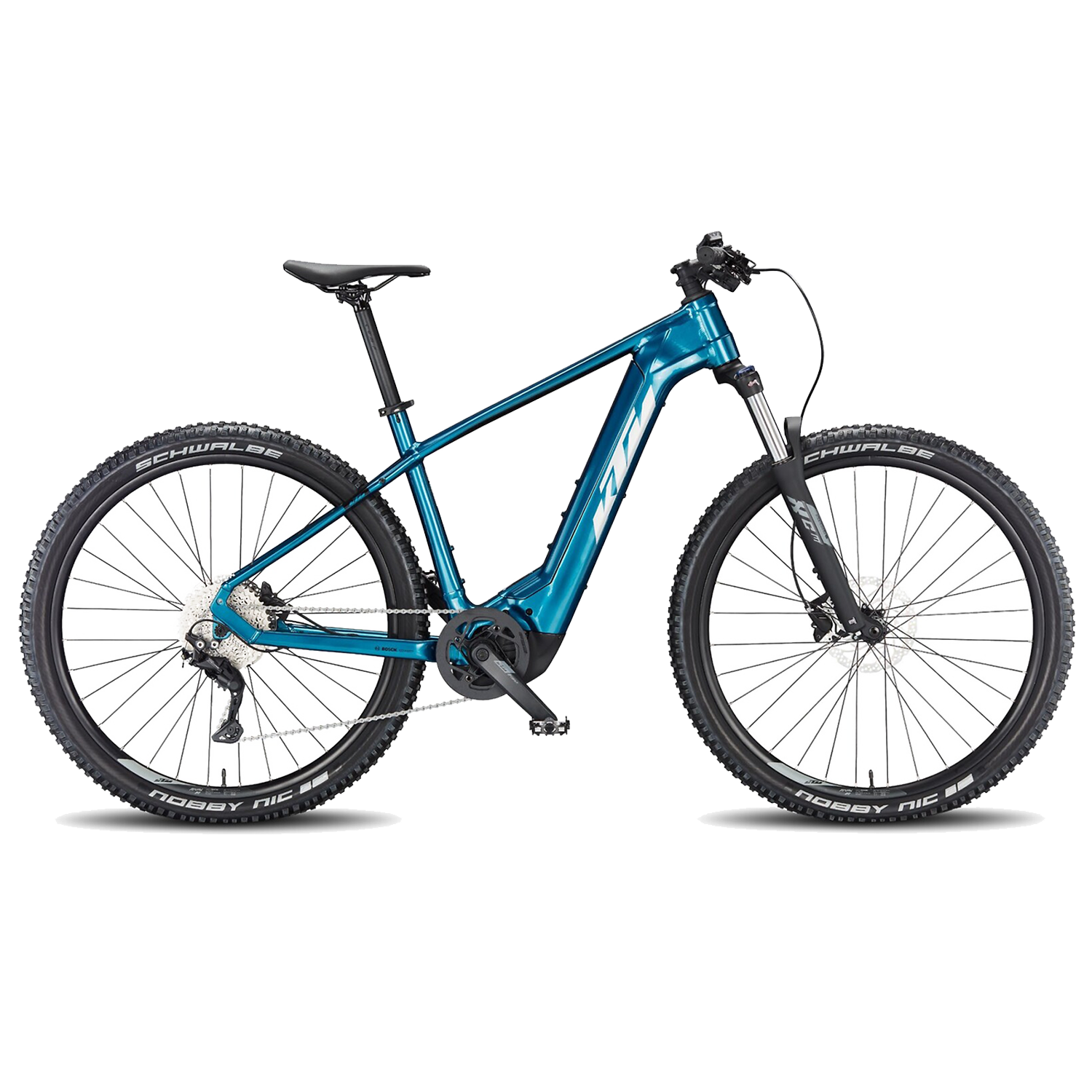 KTM Macina Team 691 10v-Sininen-L Sähkömaastopyörä