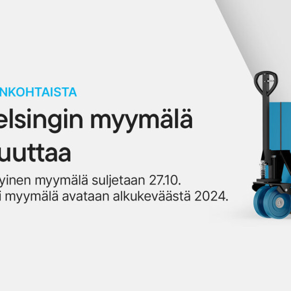 Helsingin myymälä muuttaa - uusi myymälä avataan alkukeväällä 2024