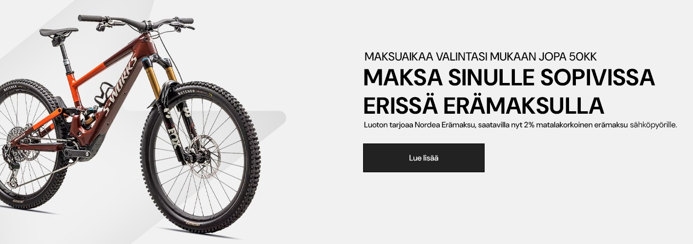 Sähköpyörä osamaksulla